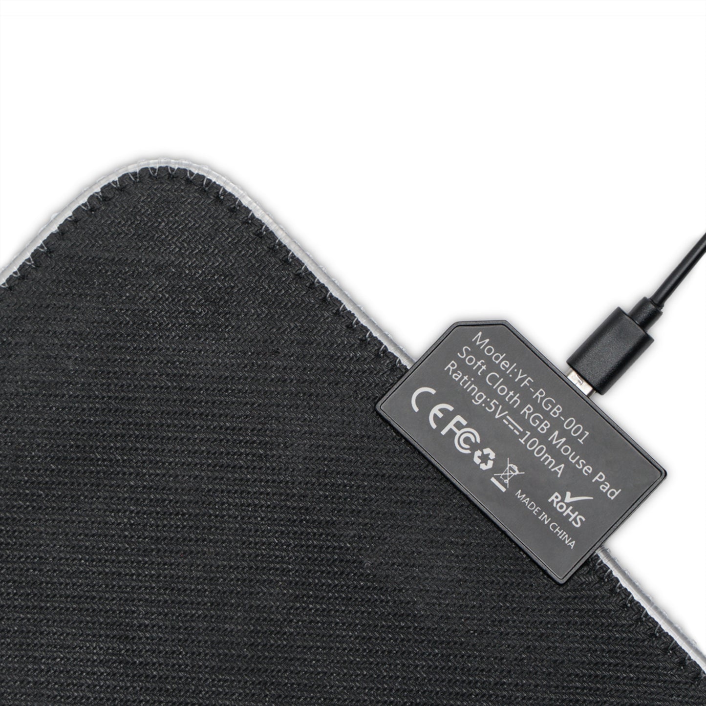 LED Gaming Mouse Pad - “Saltwater Silence ”