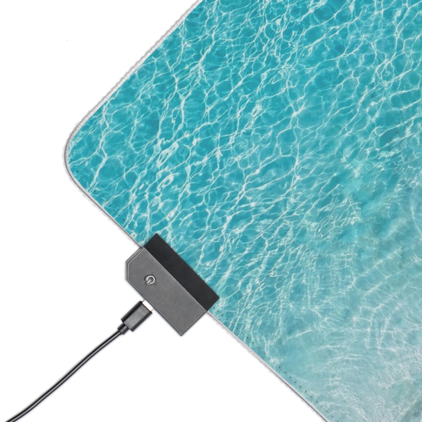 LED Gaming Mouse Pad - “Saltwater Silence ”
